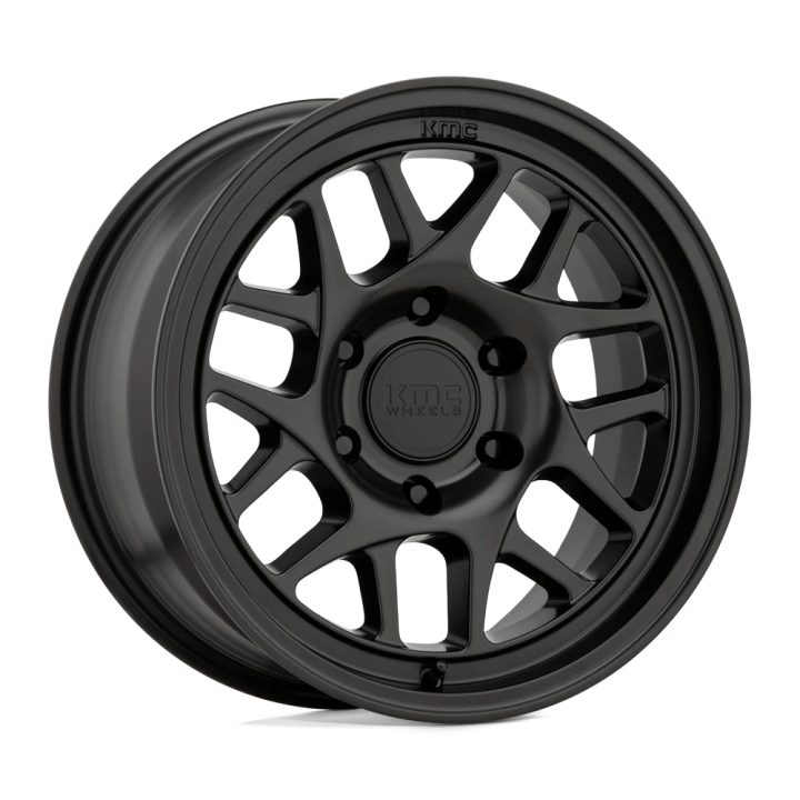 Jantă de Aluminiu, KMC KM717 BULLY OL, 17x8.5, ET 0, 6x139.7, 106.1, Negru - EDK.ro