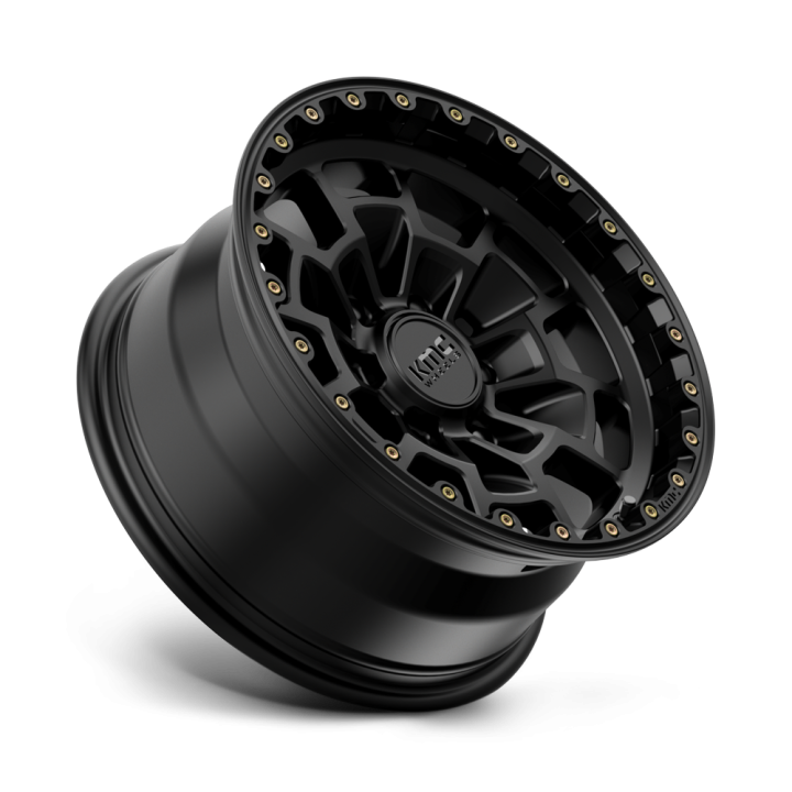 Alloy Wheel, KMC KM718 SUMMIT, 16x8.0, ET 0, 6x139.7, 106.1, Black - EDK.ro