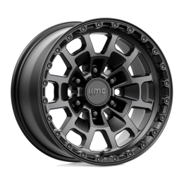 Alloy Wheel, KMC KM718 SUMMIT, 17x8.5, ET 0, 6x139.7, 106.1, Black - EDK.ro