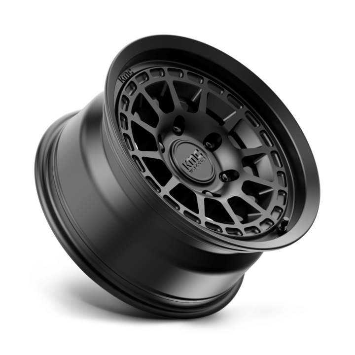 Alloy Wheel, KMC KM719 CANYON, 16x8.0, ET 0, 6x139.7, 106.1, Black - EDK.ro