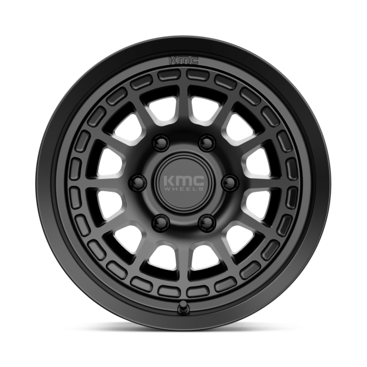 Alloy Wheel, KMC KM719 CANYON, 17x8.0, ET 20, 6x139.7, 106.1, Black - EDK.ro