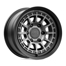 Alloy Wheel, KMC KM719 CANYON, 16x8.0, ET 0, 6x139.7, 106.1, Black - EDK.ro