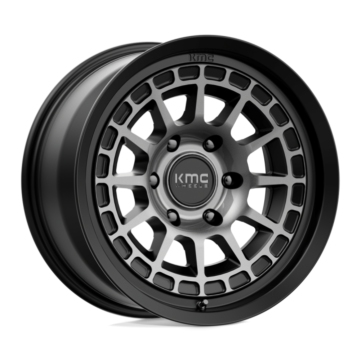 Jantă de Aluminiu, KMC KM719 CANYON, 17x8.5, ET 0, 6x139.7, 106.1, Negru - EDK.ro