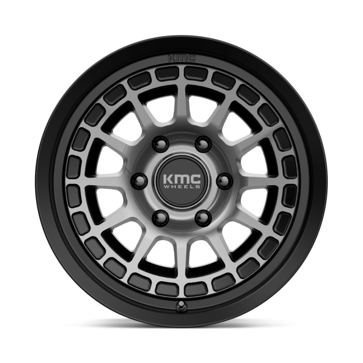 Jantă de Aluminiu, KMC KM719 CANYON, 17x8.5, ET 0, 6x139.7, 106.1, Negru - EDK.ro