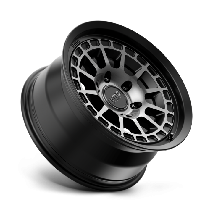 Alloy Wheel, KMC KM719 CANYON, 17x8.5, ET 0, 6x139.7, 106.1, Black - EDK.ro