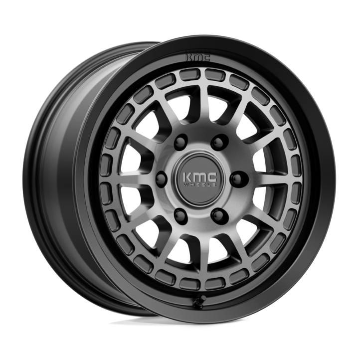 Alloy Wheel, KMC KM719 CANYON, 17x8.0, ET 35, 6x139.7, 100.3, Black - EDK.ro