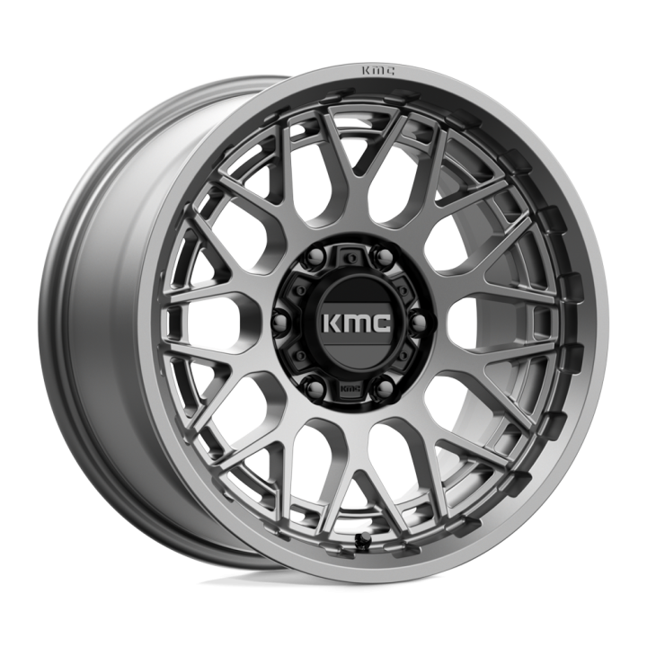 Jantă de Aluminiu, KMC KM722 TECHNIC, 17x8.5, ET 18, 6x139.7, 106.1, Antracit - EDK.ro