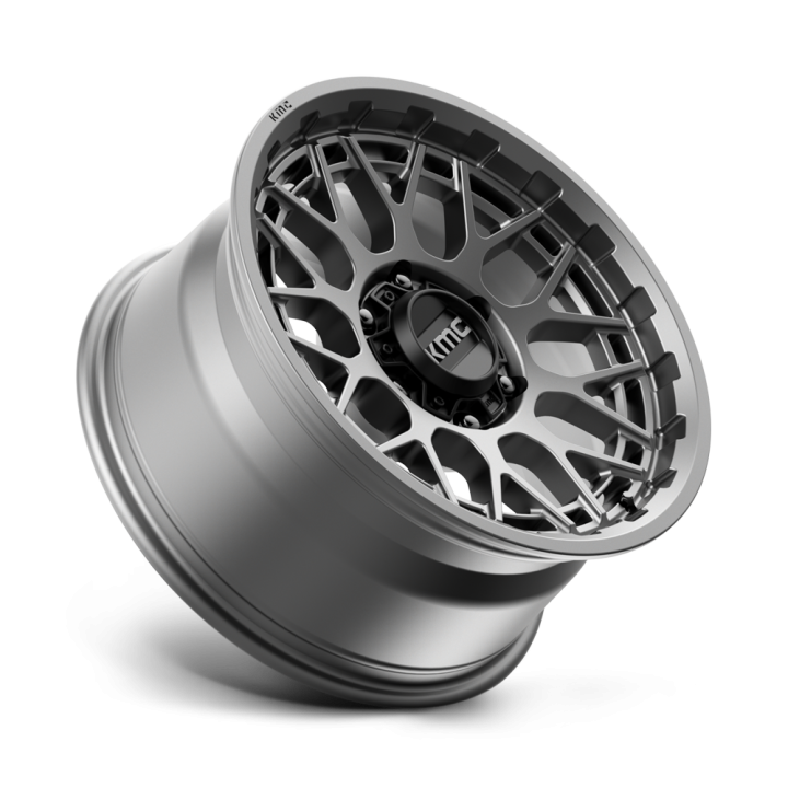 Jantă de Aluminiu, KMC KM722 TECHNIC, 17x8.5, ET 18, 6x139.7, 106.1, Antracit - EDK.ro