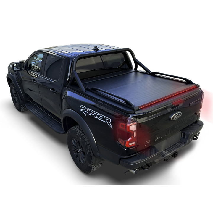 Manual Roll Top Tonneau Bed Cover, Tessera 4x4 SE+, Ford Ranger Limited PHEV Double Cab 2023 - Present - EDK.ro