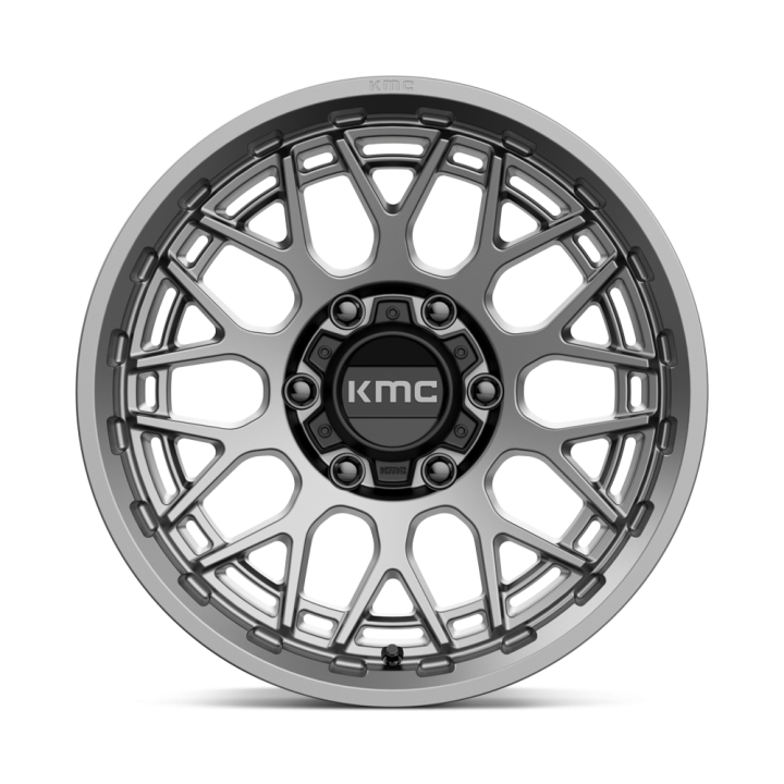 Alloy Wheel, KMC KM722 TECHNIC, 17x8.5, ET 18, 6x139.7, 106.1, Anthracite - EDK.ro