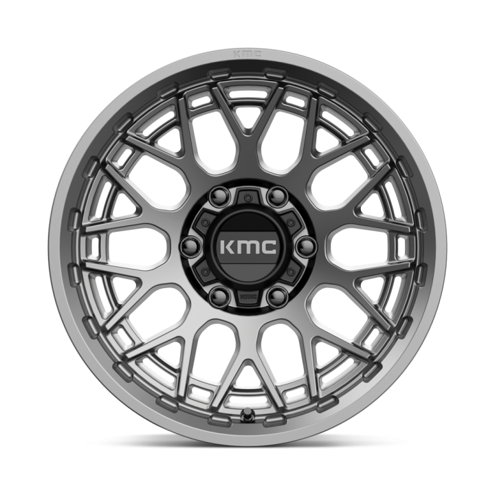 Jantă de Aluminiu, KMC KM722 TECHNIC, 17x8.5, ET 0, 6x139.7, 106.1, Antracit - EDK.ro