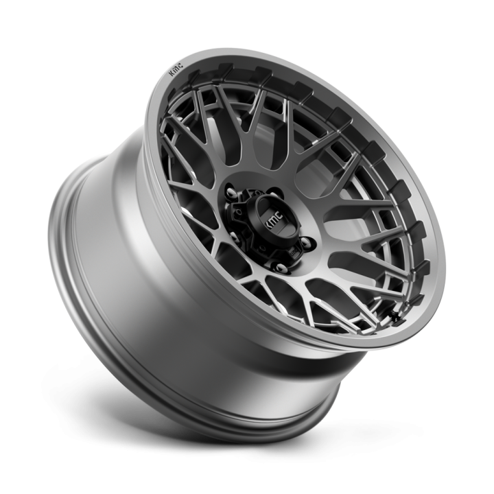 Alloy Wheel, KMC KM722 TECHNIC, 18x9.0, ET 0, 6x139.7, 106.1, Anthracite - EDK.ro