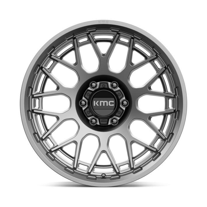 Jantă de Aluminiu, KMC KM722 TECHNIC, 20x9.0, ET 0, 6x139.7, 106.1, Antracit - EDK.ro