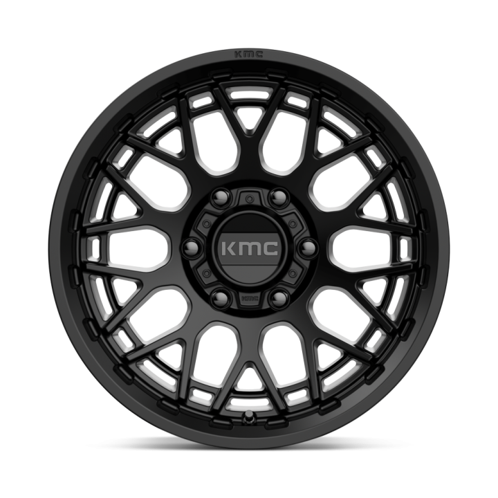 Alloy Wheel, KMC KM722 TECHNIC, 17x8.5, ET 0, 6x139.7, 106.1, Black - EDK.ro