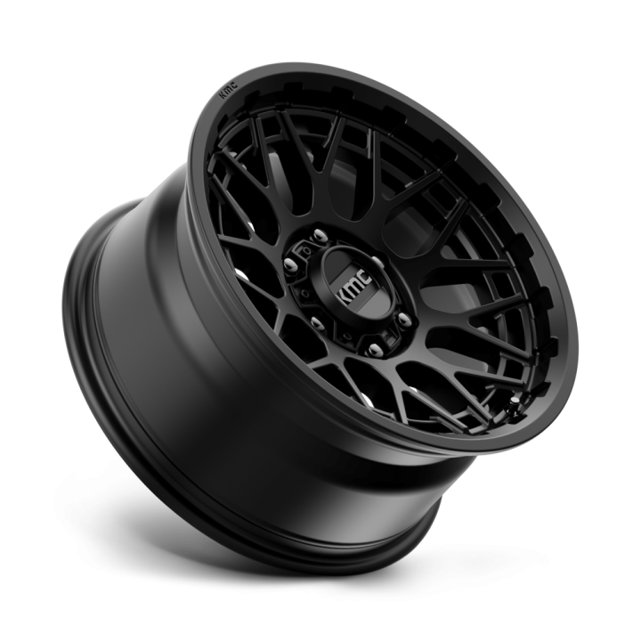 Jantă de Aluminiu, KMC KM722 TECHNIC, 17x8.5, ET 0, 6x139.7, 106.1, Negru - EDK.ro