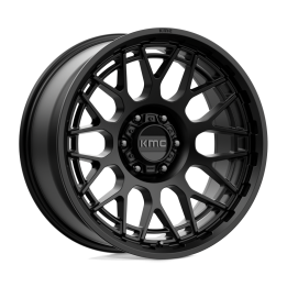 Alloy Wheel, KMC KM722 TECHNIC, 20x9.0, ET 0, 6x139.7, 106.1, Black - EDK.ro