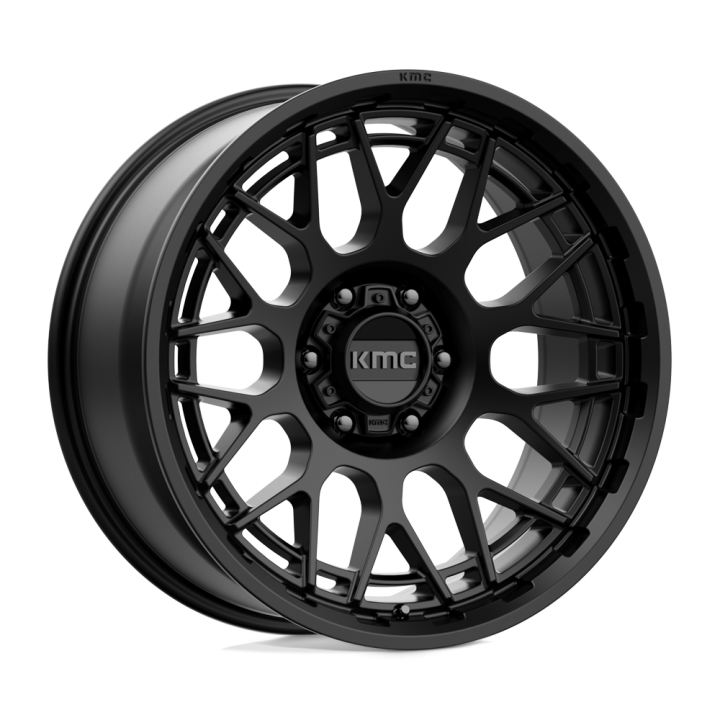 Alloy Wheel, KMC KM722 TECHNIC, 20x9.0, ET 0, 6x139.7, 106.1, Black - EDK.ro