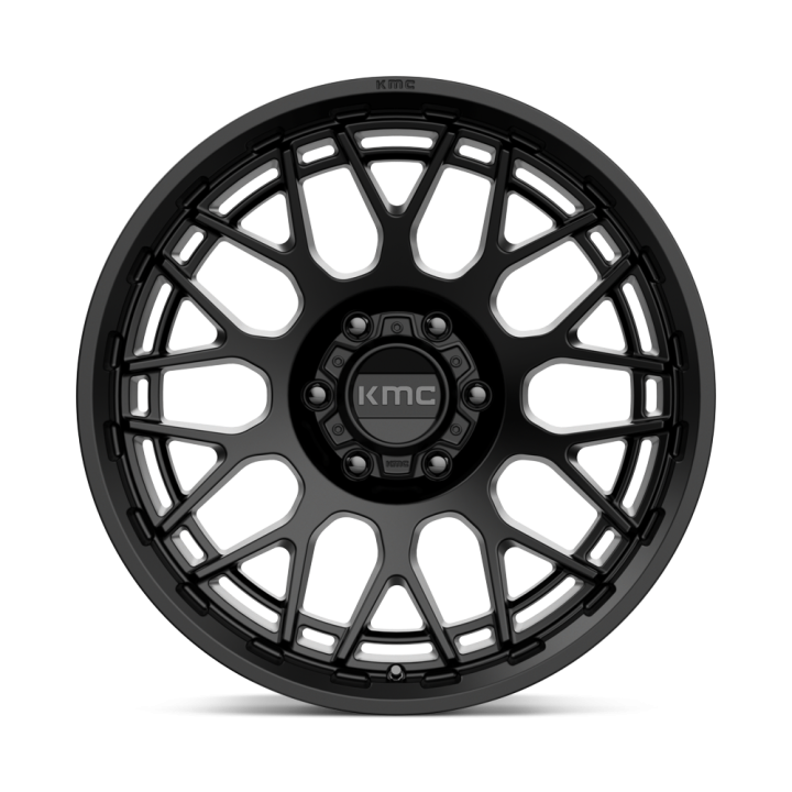Jantă de Aluminiu, KMC KM722 TECHNIC, 20x9.0, ET 0, 6x139.7, 106.1, Negru - EDK.ro