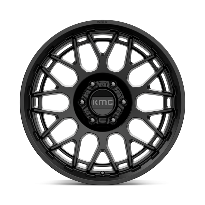 Alloy Wheel, KMC KM722 TECHNIC, 20x9.0, ET 18, 6x139.7, 106.1, Black - EDK.ro
