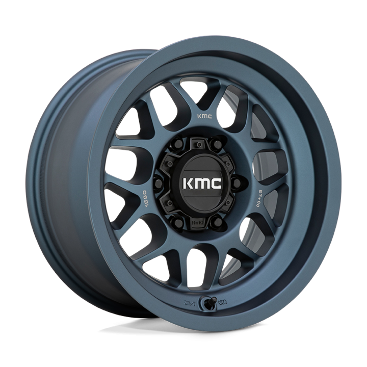 Alloy Wheel, KMC KM725 TERRA, 16x8.0, ET 0, 6x139.7, 106.1, Blue - EDK.ro