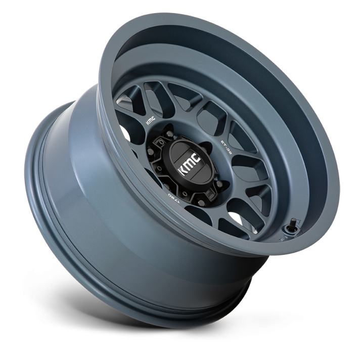 Jantă de Aluminiu, KMC KM725 TERRA, 17x9.0, ET -38, 6x139.7, 106.1, Albastru - EDK.ro
