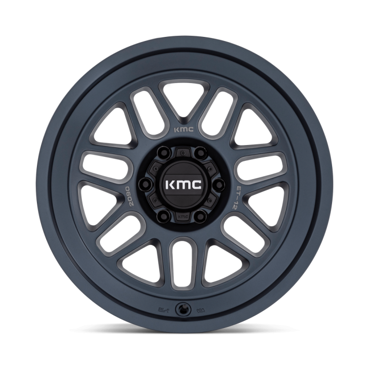 Jantă de Aluminiu, KMC KM725 TERRA, 20x9.0, ET -12, 6x139.7, 106.1, Albastru - EDK.ro