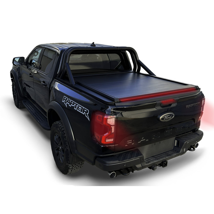 Manual Roll Top Tonneau Bed Cover, Tessera 4x4 SE+, Ford Ranger Limited PHEV Double Cab 2023 - Present - EDK.ro