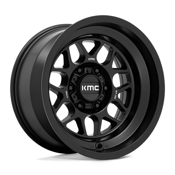Jantă de Aluminiu, KMC KM725 TERRA, 17x9.0, ET -38, 6x139.7, 106.1, Negru - EDK.ro