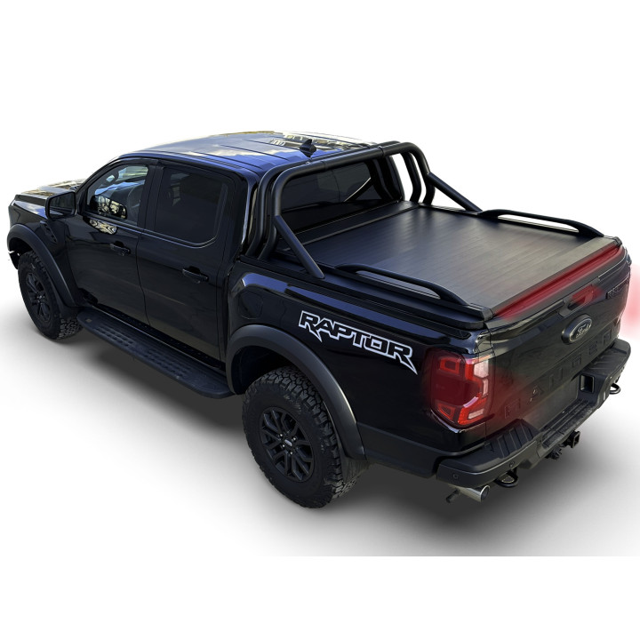 Manual Roll Top Tonneau Bed Cover, Tessera 4x4 SE+, Ford Ranger Limited PHEV Double Cab 2023 - Present - EDK.ro
