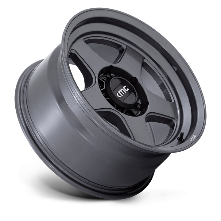 Jantă de Aluminiu, KMC KM728 LOBO, 17x8.5, ET -10, 6x139.7, 106.1, Antracit - EDK.ro