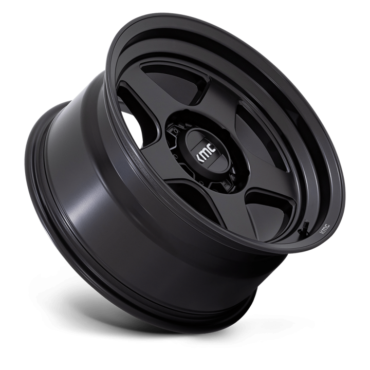 Alloy Wheel, KMC KM728 LOBO, 17x8.5, ET -10, 6x139.7, 106.1, Black - EDK.ro