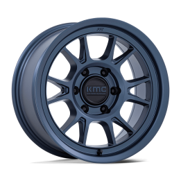 Alloy Wheel, KMC KM729 RANGE, 17x8.5, ET -10, 6x139.7, 106.1, Blue - EDK.ro