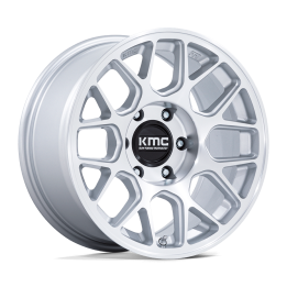 Alloy Wheel, KMC KM730 HATCHET, 17x8.5, ET 25, 6x139.7, 106.1, Silver - EDK.ro