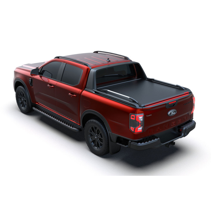 Manual Roll Top Tonneau Bed Cover, Tessera 4x4 SE+, Ford Ranger Wildtrak PHEV Double Cab 2023 - Present - EDK.ro
