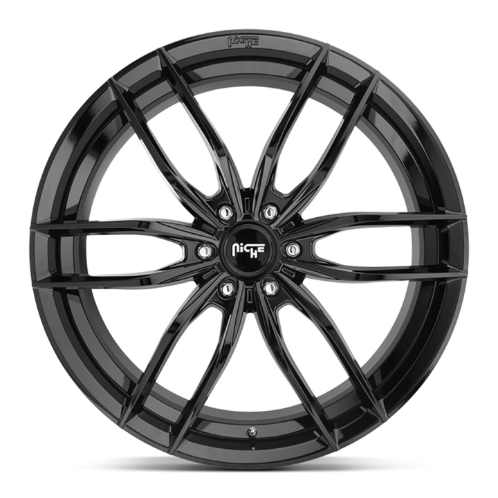 Alloy Wheel, Niche Road Wheels M209 VOSSO, 22x9.5, ET 30, 6x139.7, 78.1, Black - EDK.ro