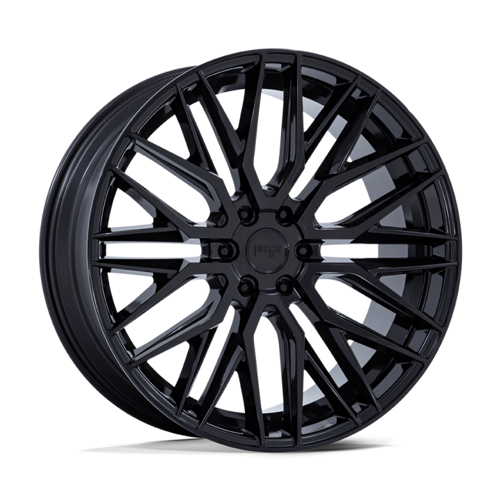 Alloy Wheel, Niche Road Wheels M224 GAMMA, 22x9.5, ET 25, 6x139.7, 106.1, Black - EDK.ro