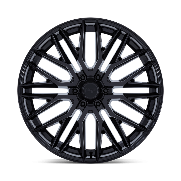 Alloy Wheel, Niche Road Wheels M224 GAMMA, 24x10.0, ET 25, 6x139.7, 106.1, Black - EDK.ro