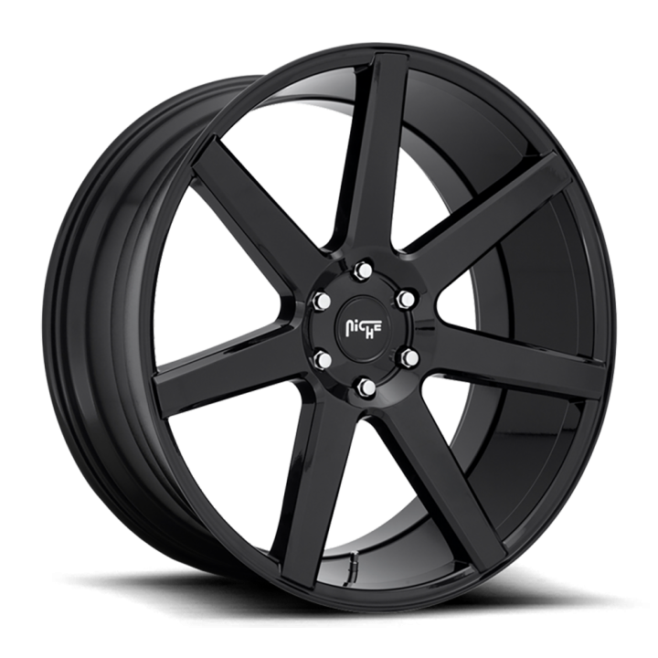 Alloy Wheel, Niche Road Wheels M230 FUTURE, 24x10.0, ET 30, 6x139.7, 106.1, Black - EDK.ro