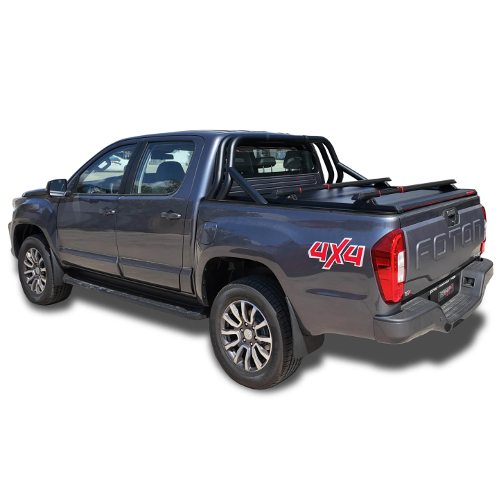 Manual Roll Top Tonneau Bed Cover, Tessera 4x4 SE+, Foton Tunland G7 2019 - Present - EDK.ro