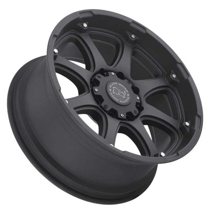 Jantă de Aluminiu, Black Rhino GLAMIS, 20x9.0, ET 12, 6x139.7, 112.1, Negru - EDK.ro