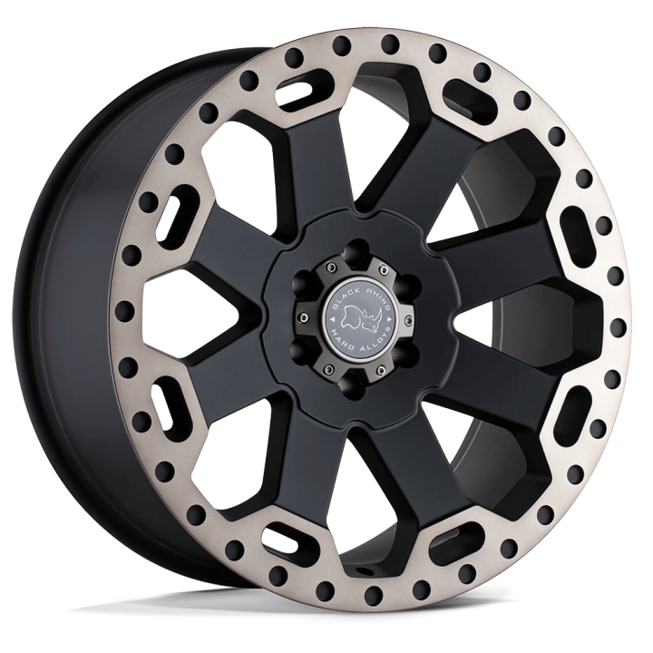 Alloy Wheel, Black Rhino WARLORD, 18x9.0, ET 12, 6x139.7, 112.1, Black - EDK.ro