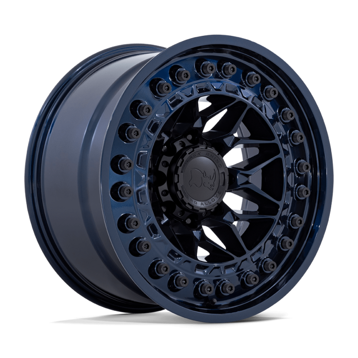 Alloy Wheel, Black Rhino Alpha, 17x9.0, ET -12, 6x139.7, 106.1, Blue - EDK.ro