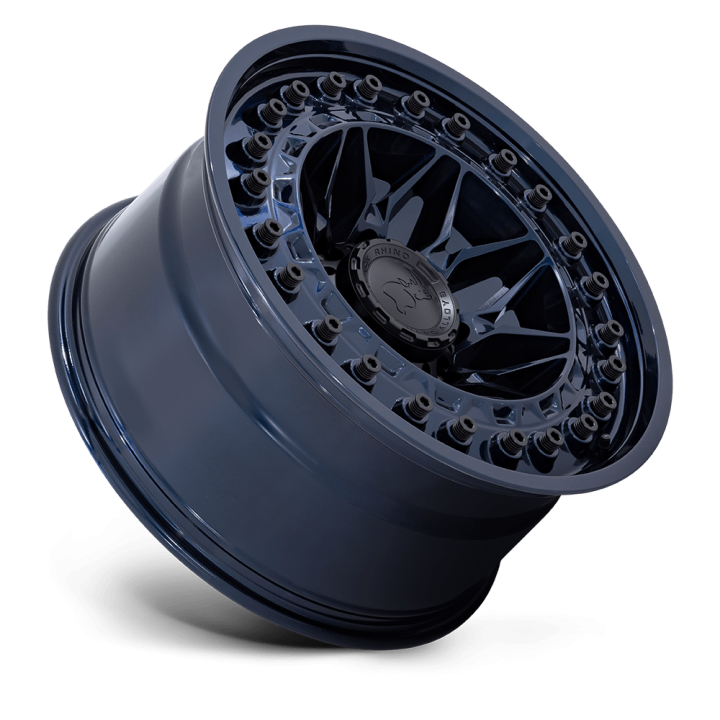Alloy Wheel, Black Rhino Alpha, 18x9.0, ET 20, 6x139.7, 106.1, Blue - EDK.ro