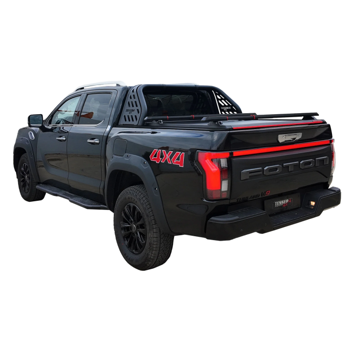 Manual Roll Top Tonneau Bed Cover, Tessera 4x4 SE+, Foton Tunland V9 2024 - Present - EDK.ro