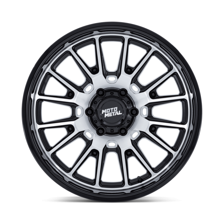Alloy Wheel, MOTO Metal MO814 TEKTON, 20x10.0, ET -18, 6x139.7, 106.1, Black - EDK.ro