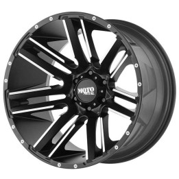 Alloy Wheel, MOTO Metal MO978 RAZOR, 20x9.0, ET 18, 6x139.7, 106.25, Black - EDK.ro