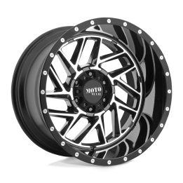Jantă de Aluminiu, MOTO Metal MO985 BREAKOUT, 20x9.0, ET 0, 6x139.7, 106.1, Negru - EDK.ro