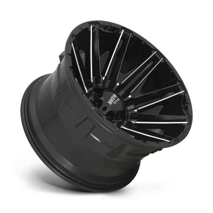 Jantă de Aluminiu, MOTO Metal MO998 KRAKEN, 20x10.0, ET -36, 6x139.7, 106.1, Negru - EDK.ro