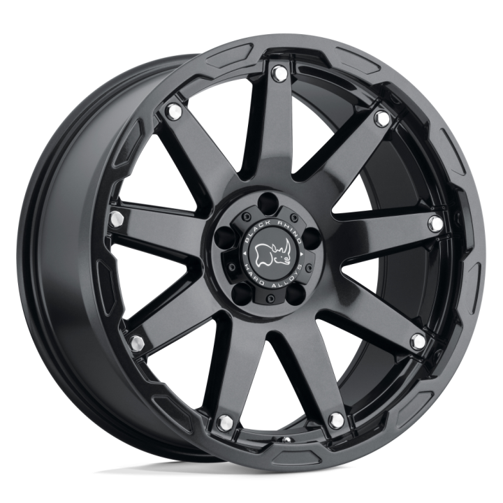 Jantă de Aluminiu, Black Rhino OCEANO, 20x9.5, ET 12, 6x139.7, 112.1, Negru - EDK.ro
