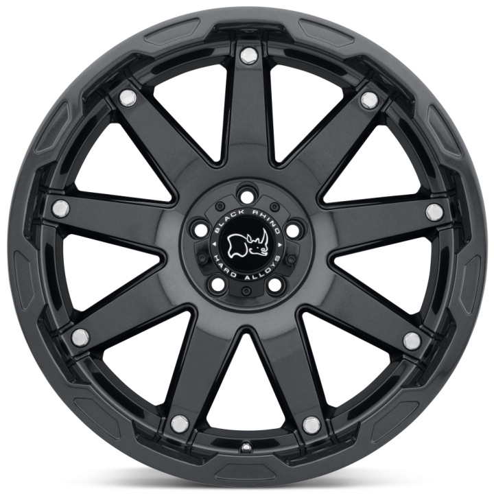 Alloy Wheel, Black Rhino OCEANO, 20x9.5, ET 12, 6x139.7, 112.1, Black - EDK.ro